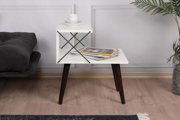 Kaysie Nattbord 50 cm - Hvit - Møbler - Bord - Avlastningsbord & sidobord - Sengebord & nattbord