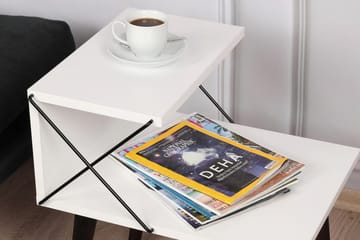 Kaysie Nattbord 50 cm - Hvit - Møbler - Bord - Avlastningsbord & sidobord - Sengebord & nattbord
