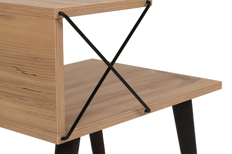 Kaysie Nattbord 50 cm - Natur - Møbler - Bord - Avlastningsbord & sidobord - Sengebord & nattbord