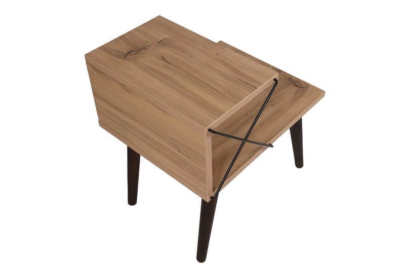 Kaysie Nattbord 50 cm - Natur - Møbler - Bord - Avlastningsbord & sidobord - Sengebord & nattbord