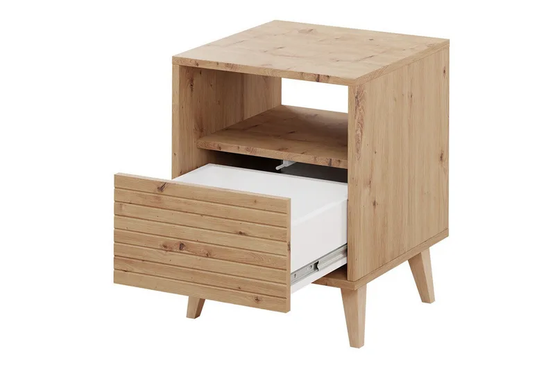 Kintore Sengbord 40 cm - Brun - Møbler - Bord - Avlastningsbord & sidobord - Sengebord & nattbord