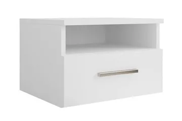 Kintore Sengbord 50 cm - Hvid - Møbler - Bord - Avlastningsbord & sidobord - Sengebord & nattbord