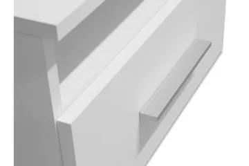 Kintore Sengbord 50 cm - Hvid - Møbler - Bord - Avlastningsbord & sidobord - Sengebord & nattbord