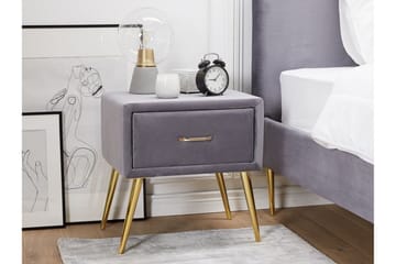 Larochelle Nattbord - Grå - Møbler - Bord - Avlastningsbord & sidobord - Sengebord & nattbord