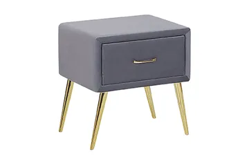 Larochelle Nattbord - Grå - Møbler - Bord - Avlastningsbord & sidobord - Sengebord & nattbord