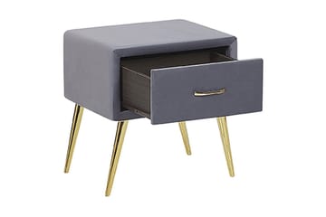 Larochelle Nattbord - Grå - Møbler - Bord - Avlastningsbord & sidobord - Sengebord & nattbord