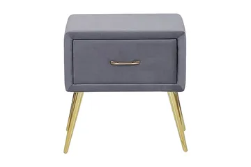 Larochelle Nattbord - Grå - Møbler - Bord - Avlastningsbord & sidobord - Sengebord & nattbord