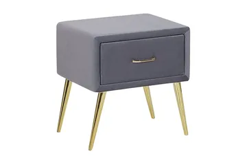 Larochelle Nattbord - Grå - Møbler - Bord - Avlastningsbord & sidobord - Sengebord & nattbord