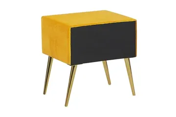 Larochelle Nattbord - Gul - Møbler - Bord - Avlastningsbord & sidobord - Sengebord & nattbord
