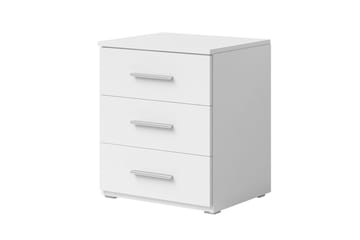 Lecia Nattbord 46 cm - Hvit - Møbler - Bord - Avlastningsbord & sidobord - Sengebord & nattbord