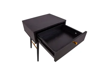 Luxemburg Nattbord Svart/Kobber - Møbler - Bord - Avlastningsbord & sidobord - Sengebord & nattbord