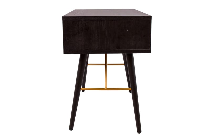 Luxemburg Nattbord Svart/Kobber - Møbler - Bord - Avlastningsbord & sidobord - Sengebord & nattbord
