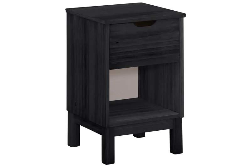 Masoomi Nattbord 38x35 cm, Svart