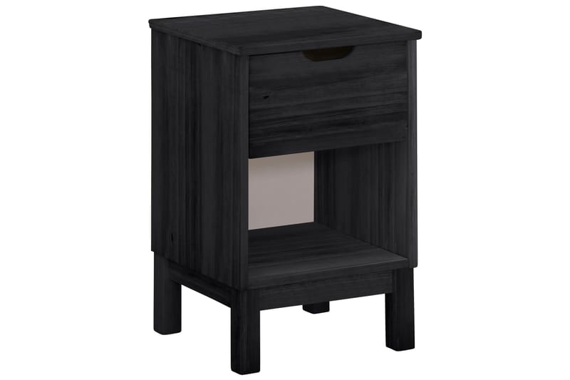 Masoomi Nattbord 38x35 cm, Svart