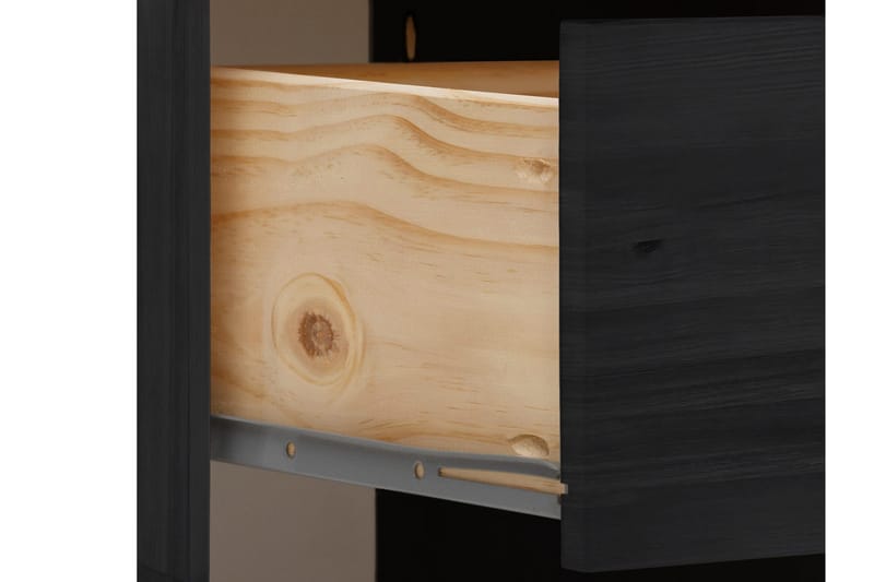 Masoomi Nattbord 38x35 cm - Svart - Møbler - Bord - Avlastningsbord & sidobord - Sengebord & nattbord