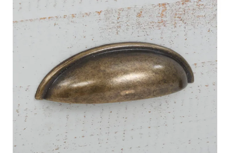 Meridian Nattbord 120 cm - Hvit/Lysegrå - Møbler - Bord - Avlastningsbord & sidobord - Sengebord & nattbord