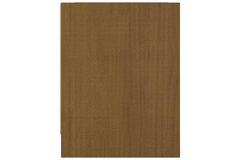 Nattbord 2 stk 40x30,5x40 cm heltre furu honningbrun - Brun - Sengebord & nattbord