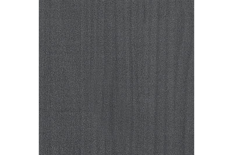 Nattbord 2 stk grå 40x31x40 cm heltre furu - Grå - Sengebord & nattbord