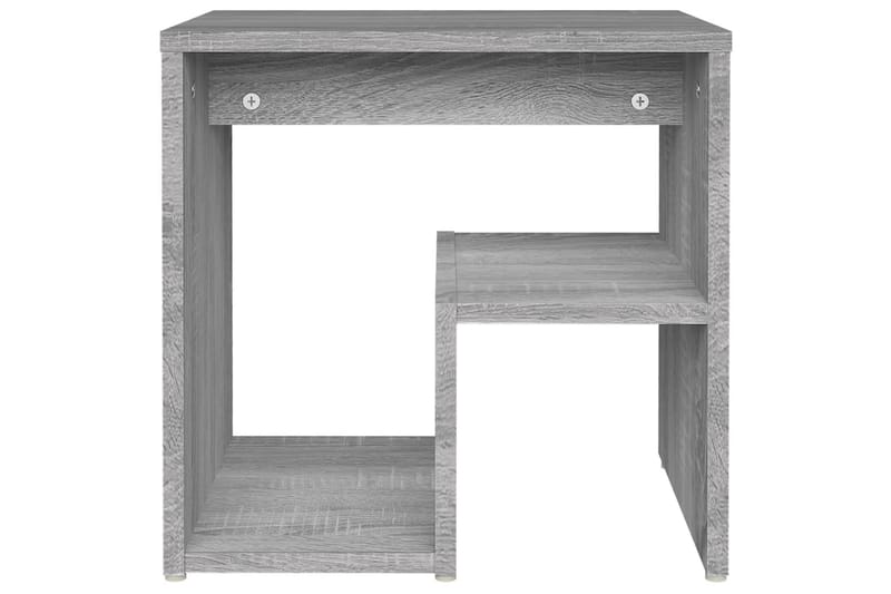 Nattbord 2 stk grå sonoma 40x30x40 cm konstruert tre - Grå - Sengebord & nattbord