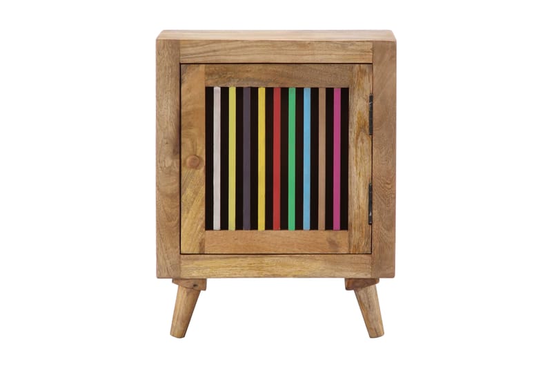 Nattbord 40x30x50 cm heltre mango - Brun - Sengebord & nattbord