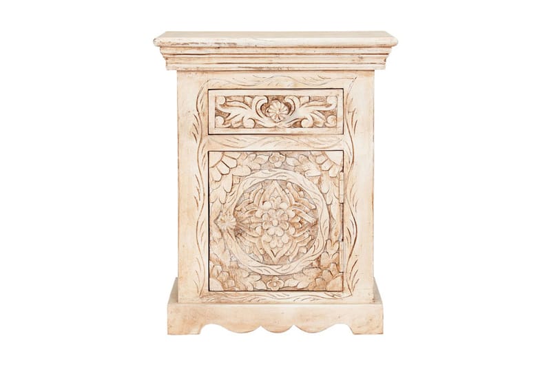 Nattbord 40x30x50 cm heltre mango - Sengebord & nattbord