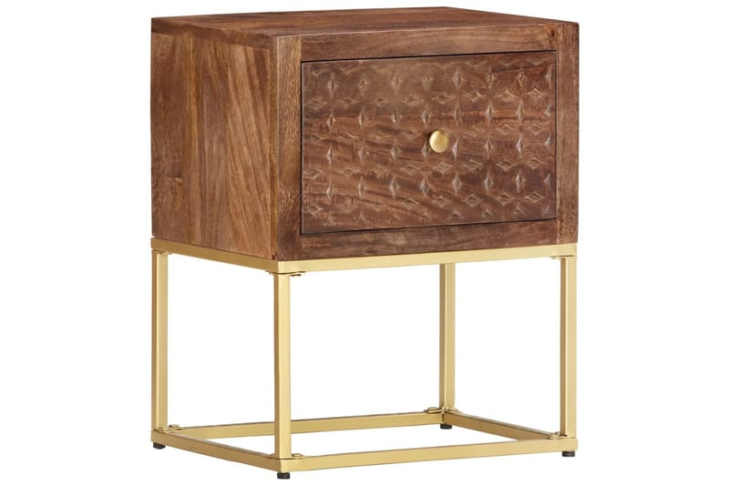 Nattbord 40x30x50 cm heltre mango - Sengebord & nattbord