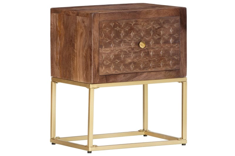 Nattbord 40x30x50 cm heltre mango - Sengebord & nattbord