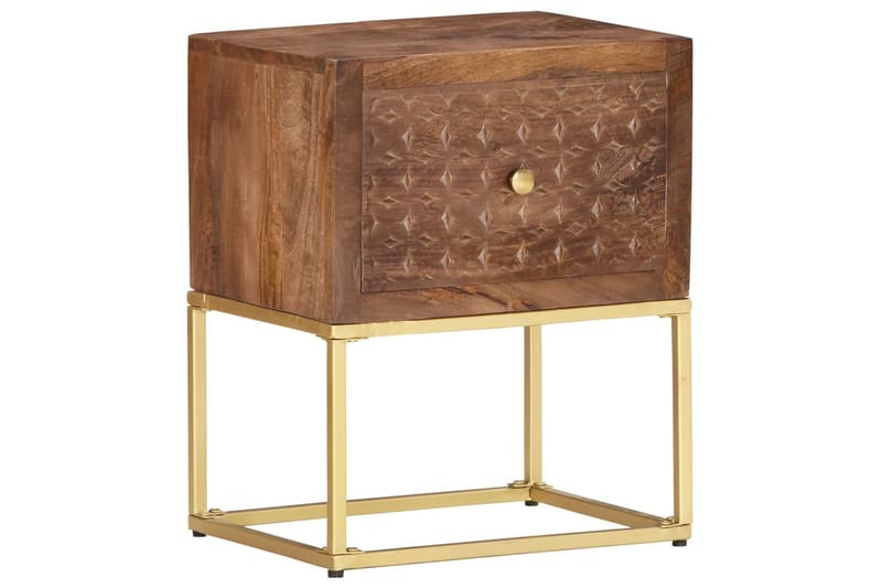 Nattbord 40x30x50 cm heltre mango - Sengebord & nattbord