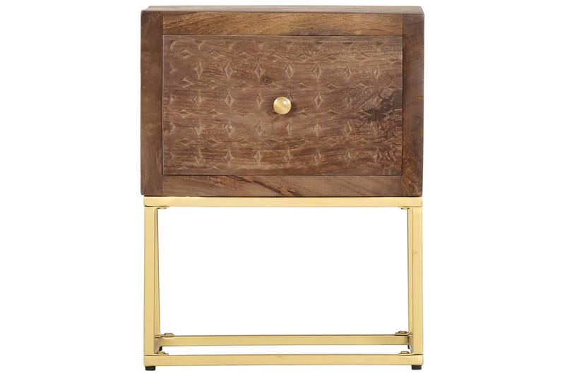 Nattbord 40x30x50 cm heltre mango - Sengebord & nattbord