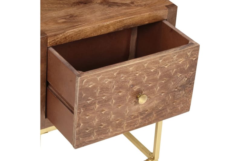 Nattbord 40x30x50 cm heltre mango - Sengebord & nattbord