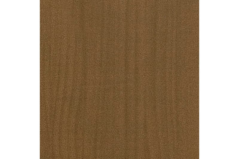 Nattbord 40x31x40 cm heltre furu honningbrun - Brun - Sengebord & nattbord