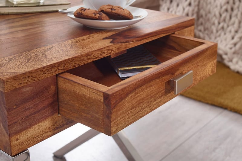 Nattbord Argyro 45 cm - Brun - Møbler - Bord - Avlastningsbord & sidobord - Sengebord & nattbord
