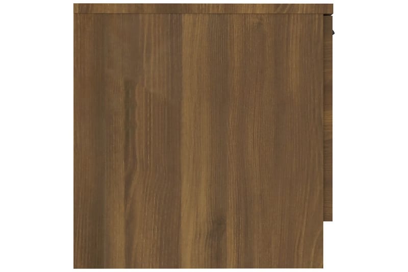 Nattbord brun eik 40x39x40 cm - Brun - Sengebord & nattbord