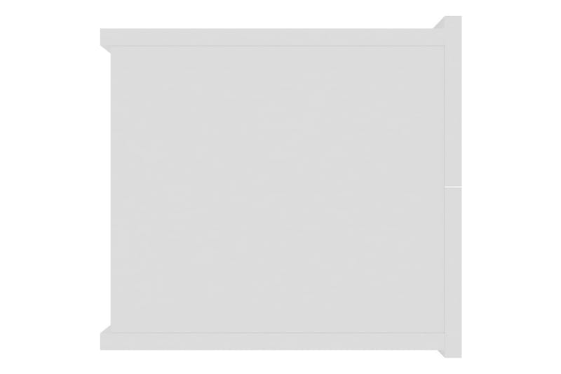 Nattbord hvit 40x30x30 cm sponplate - Hvit - Sengebord & nattbord