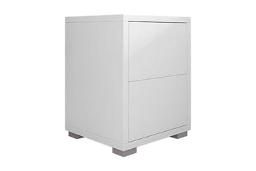 Nattbord - Hvit - Møbler - Bord - Avlastningsbord & sidobord - Sengebord & nattbord