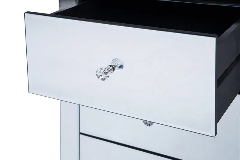 Nattbord Lorris 30 cm - Sølv - Møbler - Bord - Avlastningsbord & sidobord - Sengebord & nattbord