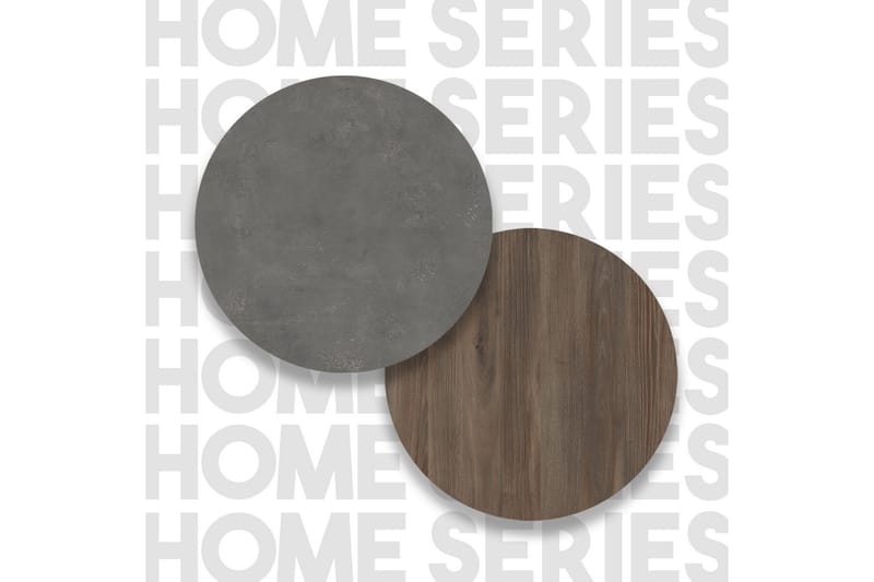 Nattbord Moerdijk 44 cm - Brun / Grå - Møbler - Bord - Avlastningsbord & sidobord - Sengebord & nattbord