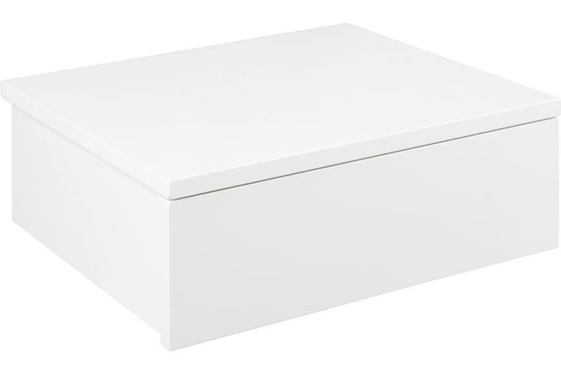 Nattbord Salmani 32 cm - Hvid - Sengebord & nattbord