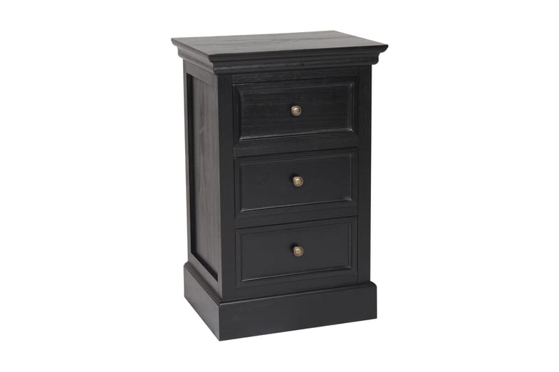 Nattbord Sibella 35 cm med Oppbevaring 3 Skuffer - Sengebord & nattbord
