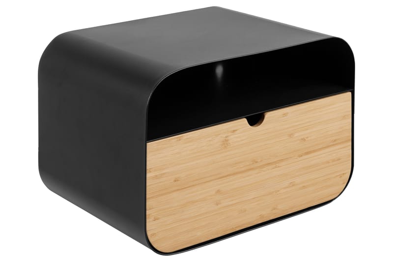 Nattbord Undercliff 25 cm - Sort - Møbler - Bord - Avlastningsbord & sidobord - Sengebord & nattbord