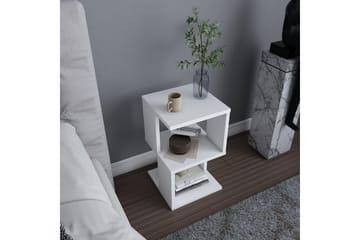Nattbord Violaceae 29,6x49,4 cm - Hvit - Møbler - Bord - Avlastningsbord & sidobord - Sengebord & nattbord