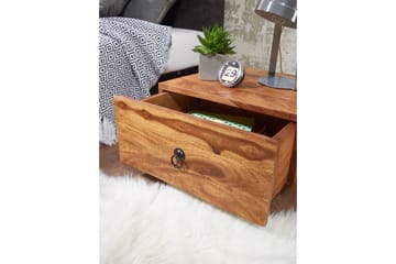 Nattbord Pesantes 40 cm med Oppbevaring Skuff - Massivt Tre - Møbler - Bord - Avlastningsbord & sidobord - Sengebord & nattbord