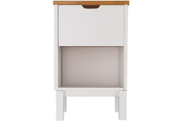 Nattbord Potenza 38 cm - Hvit - Møbler - Bord - Avlastningsbord & sidobord - Sengebord & nattbord