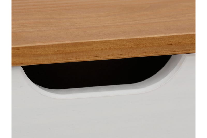 Nattbord Potenza 38 cm - Hvit - Møbler - Bord - Avlastningsbord & sidobord - Sengebord & nattbord
