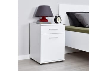 Nightstand Hvit - Hvit - Møbler - Bord - Avlastningsbord & sidobord - Sengebord & nattbord
