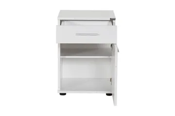 Nightstand Hvit - Hvit - Møbler - Bord - Avlastningsbord & sidobord - Sengebord & nattbord