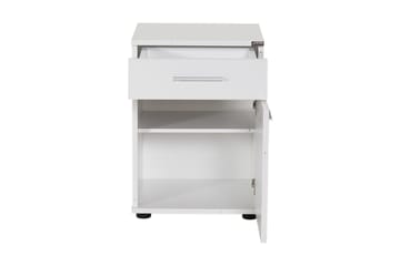 Nightstand Hvit - Hvit - Møbler - Bord - Avlastningsbord & sidobord - Sengebord & nattbord