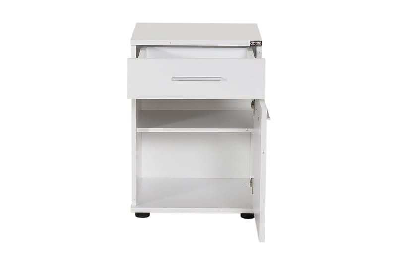 Nightstand Hvit - Hvit - Møbler - Bord - Avlastningsbord & sidobord - Sengebord & nattbord