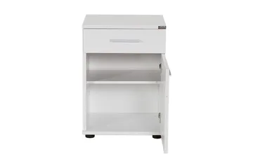 Nightstand Hvit - Hvit - Møbler - Bord - Avlastningsbord & sidobord - Sengebord & nattbord