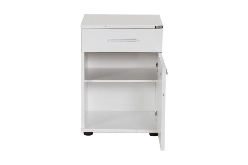 Nightstand Hvit - Hvit - Møbler - Bord - Avlastningsbord & sidobord - Sengebord & nattbord